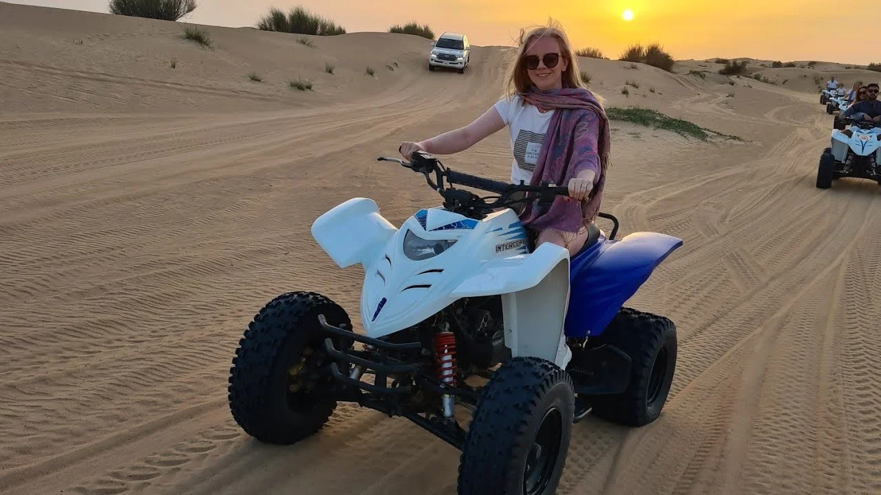 Desert Safri Wiht Quad Bike